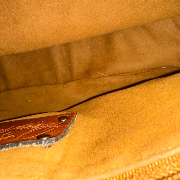 Patricia Nash Red and Brown Floral Saddlebag Crossbody - Picture 8 of 10